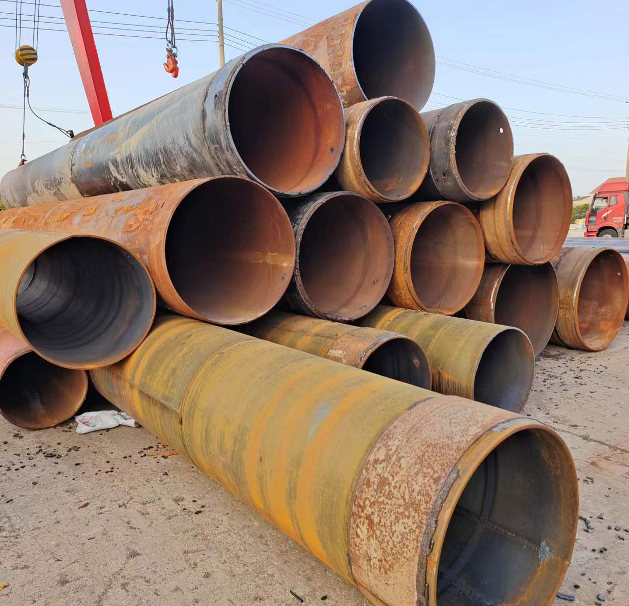 临海钢护筒出租 (2)