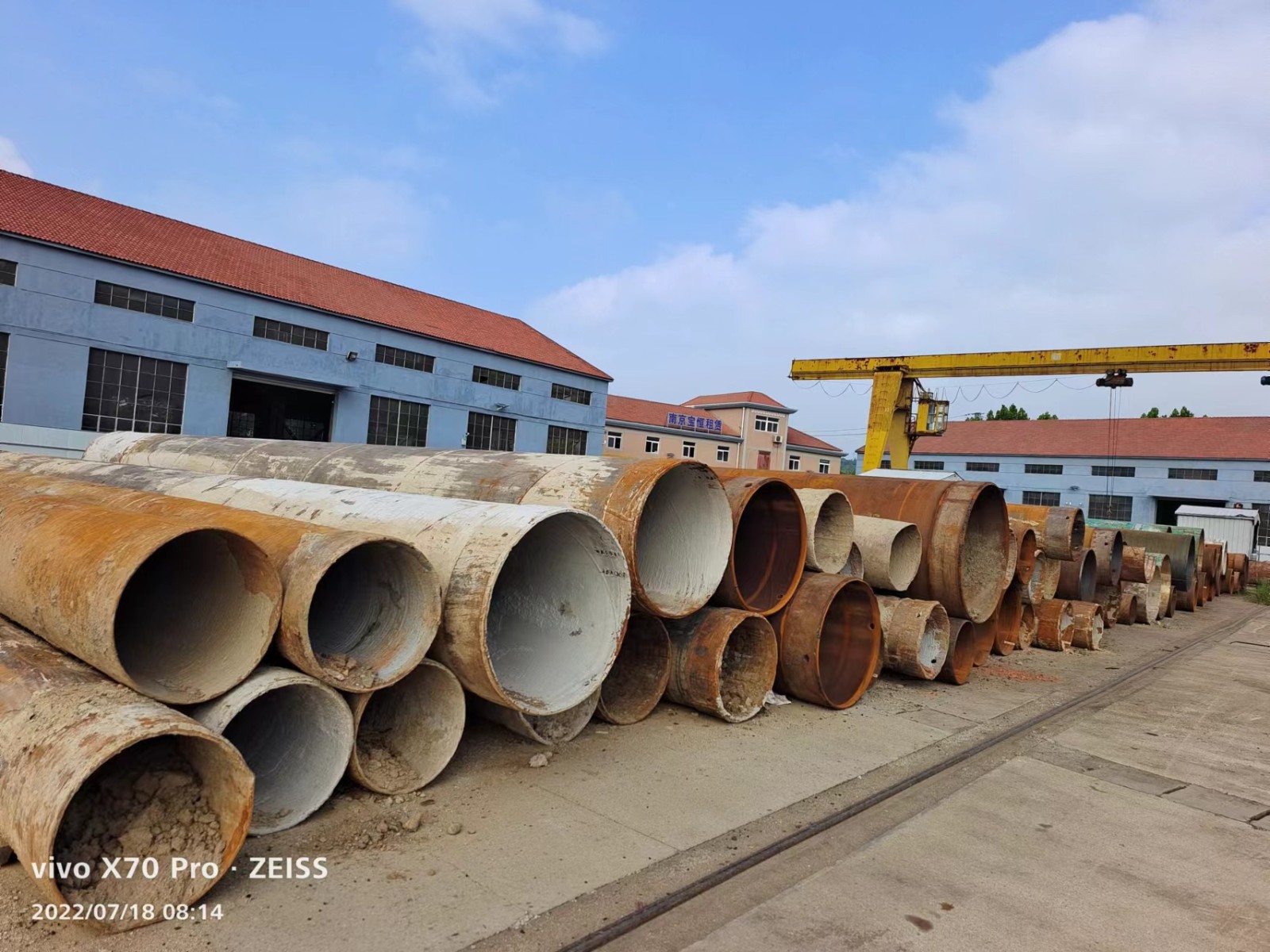 临海钢护筒出租 (3)